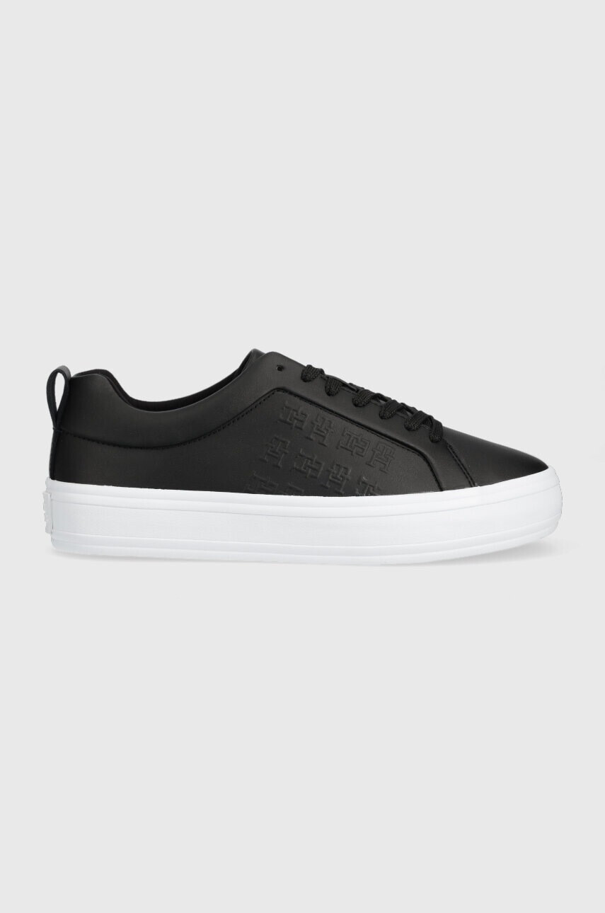 Tommy Hilfiger Маратонки TH EMBOSSED VULC SNEAKER в черно FW0FW07376 - Pepit.bg