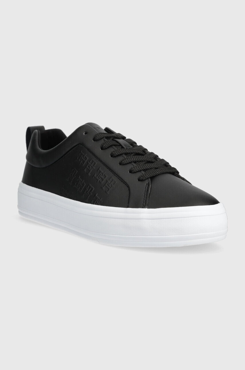 Tommy Hilfiger Маратонки TH EMBOSSED VULC SNEAKER в черно FW0FW07376 - Pepit.bg
