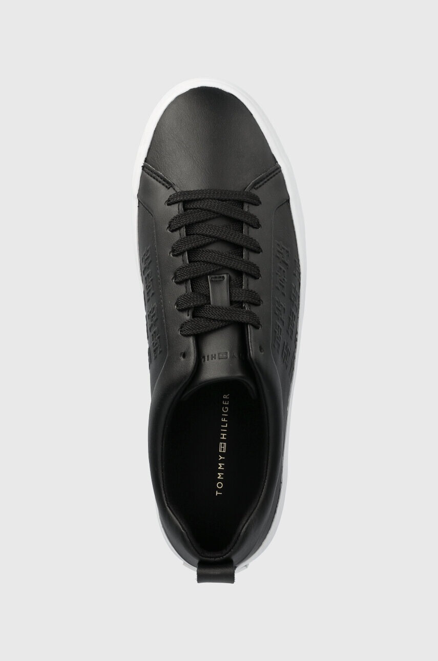 Tommy Hilfiger Маратонки TH EMBOSSED VULC SNEAKER в черно FW0FW07376 - Pepit.bg