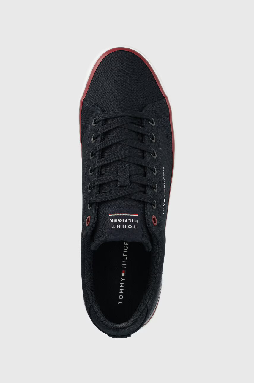 Tommy Hilfiger Маратонки TH HI VULC CORE LOW CANVAS в бяло FM0FM04737 - Pepit.bg