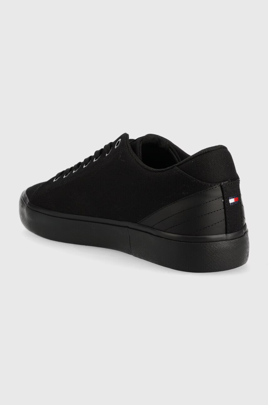 Tommy Hilfiger Маратонки TH HI VULC CORE LOW CANVAS в черно FM0FM04737 - Pepit.bg