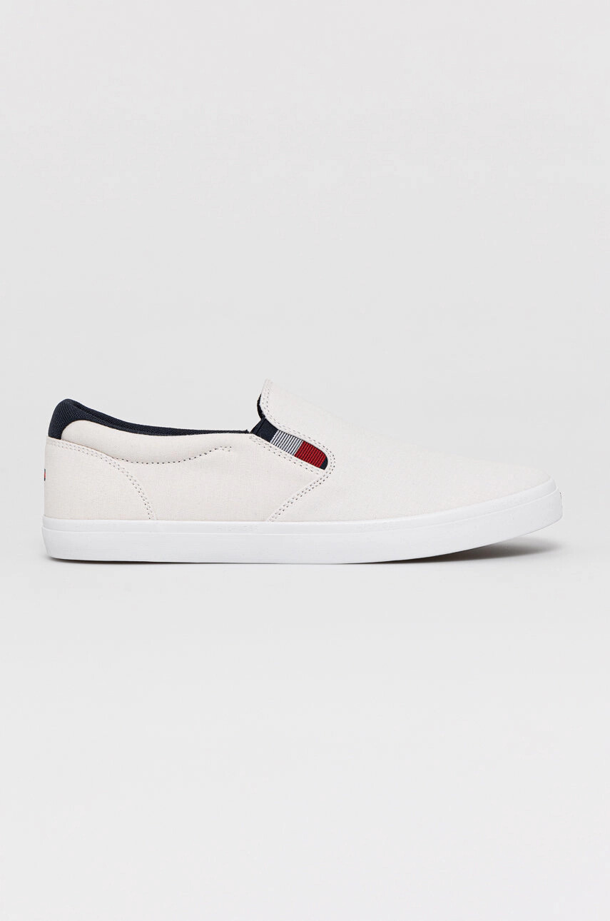 Tommy Hilfiger Ниски кецове мъжки в бяло - Pepit.bg