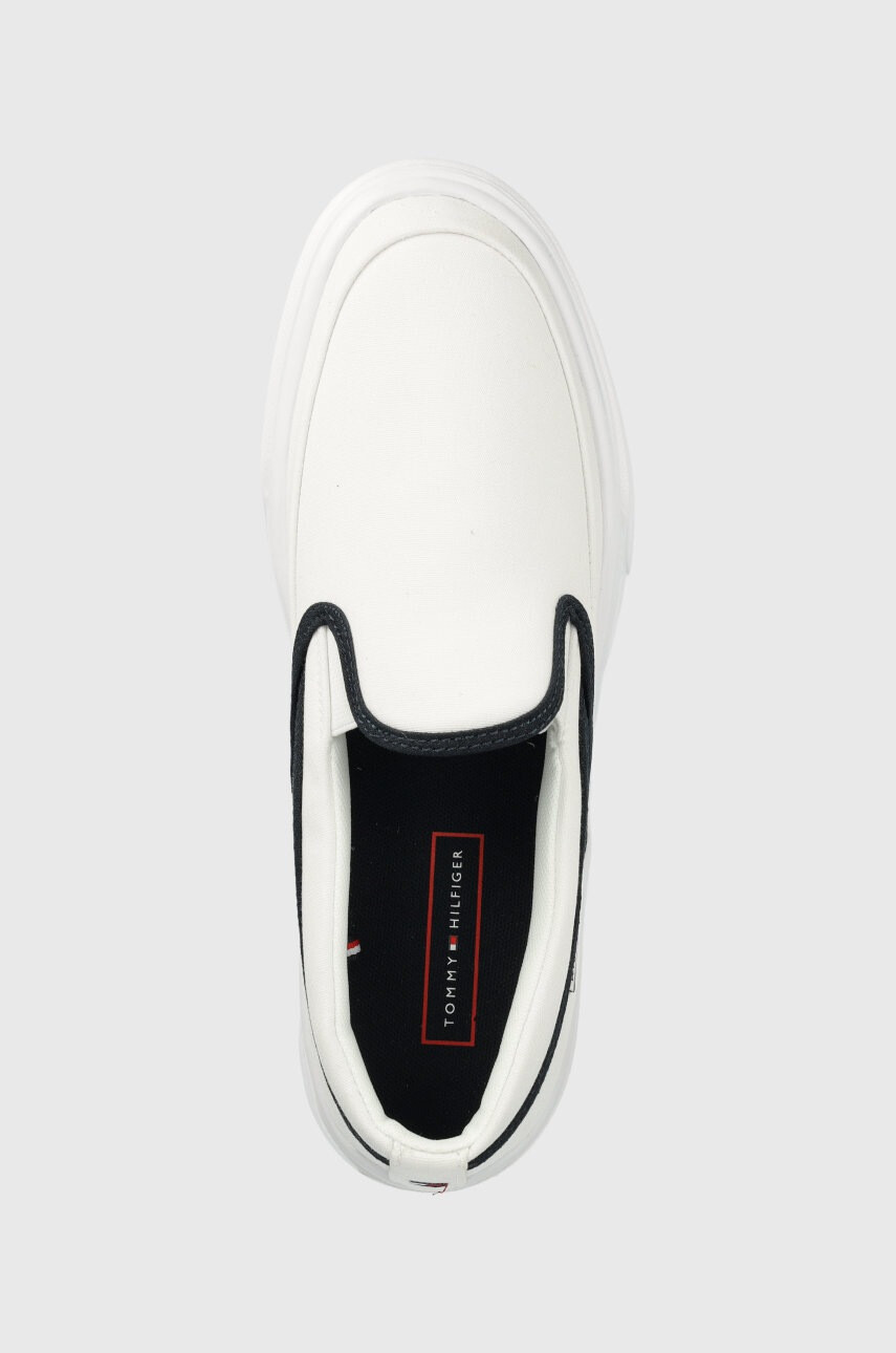Tommy Hilfiger Ниски кецове в бяло - Pepit.bg