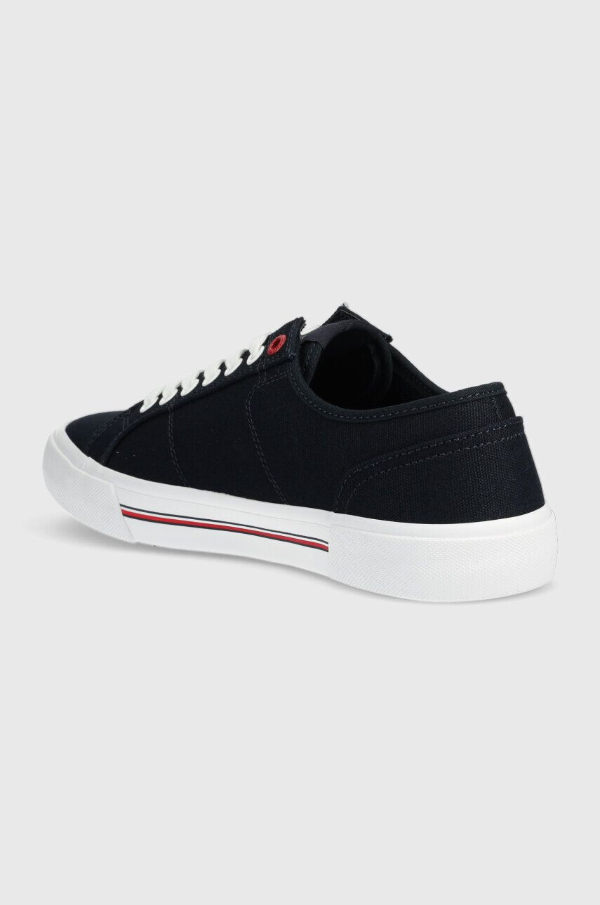 Tommy Hilfiger Ниски кецове CORE CORPORATE VULC CANVAS в тъмносиньо - Pepit.bg