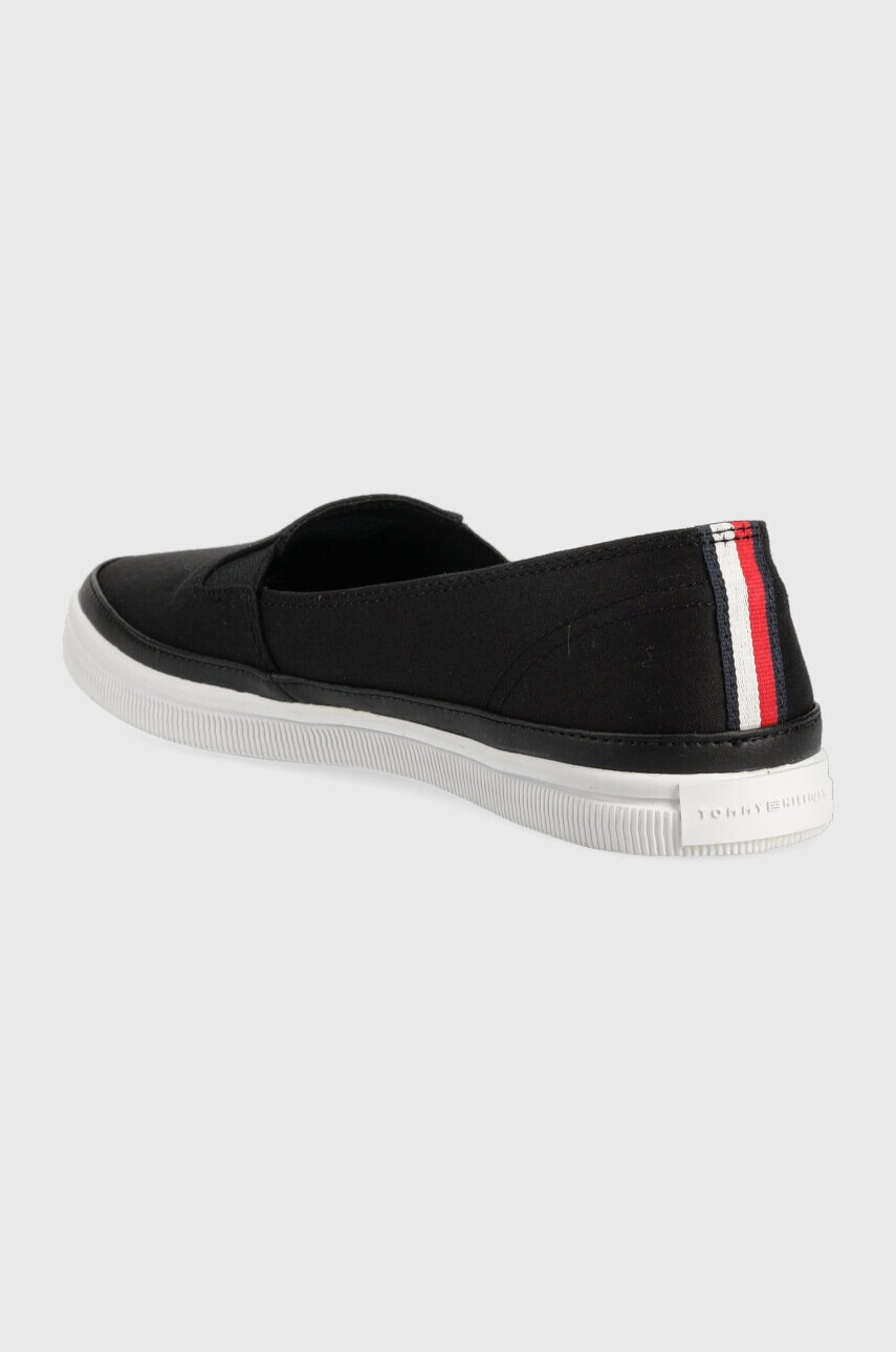 Tommy Hilfiger Ниски кецове ESSENTIAL KESHA SLIP-ON в черно FW0FW07121 - Pepit.bg