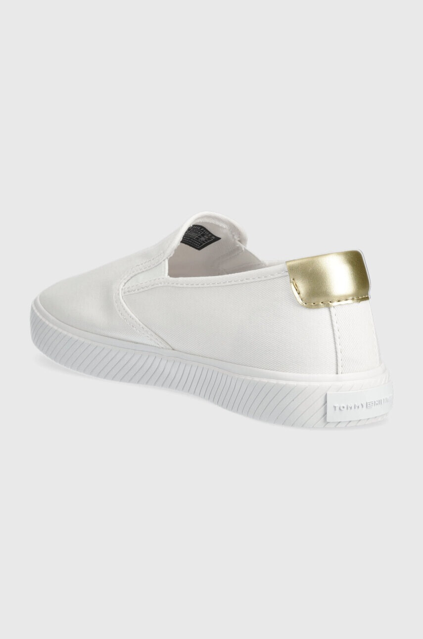 Tommy Hilfiger Ниски кецове ESSENTIAL SLIP-ON SNEAKER в бяло FW0FW06956 - Pepit.bg