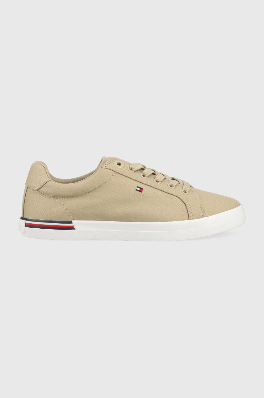 Tommy Hilfiger Ниски кецове ESSENTIAL STRIPES SNEAKER в бежово FW0FW06954 - Pepit.bg