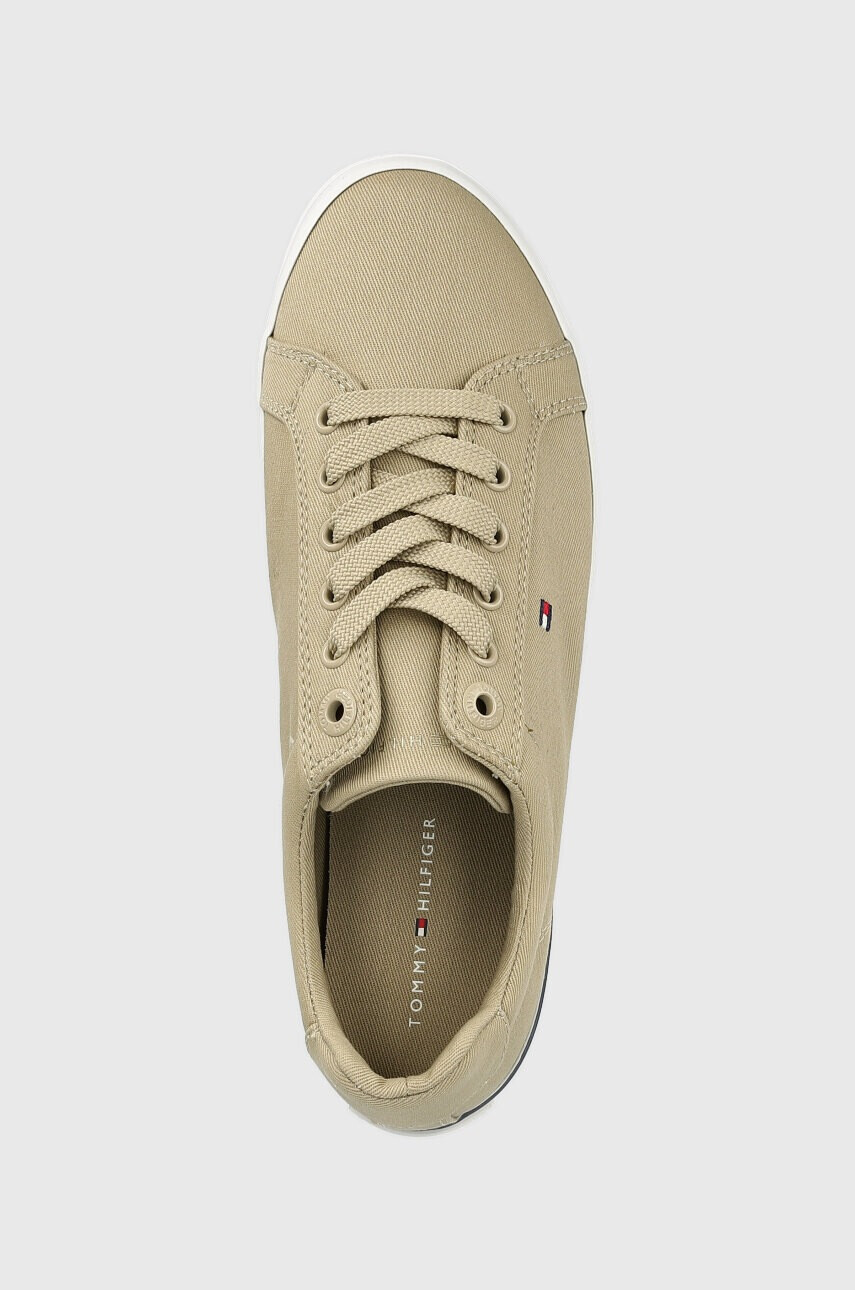 Tommy Hilfiger Ниски кецове ESSENTIAL STRIPES SNEAKER в бежово FW0FW06954 - Pepit.bg