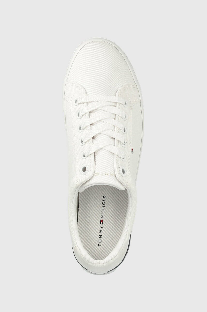 Tommy Hilfiger Ниски кецове ESSENTIAL STRIPES SNEAKER в бяло FW0FW06954 - Pepit.bg