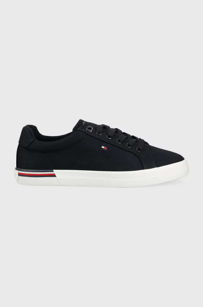 Tommy Hilfiger Ниски кецове ESSENTIAL STRIPES SNEAKER в тъмносиньо FW0FW06954 - Pepit.bg