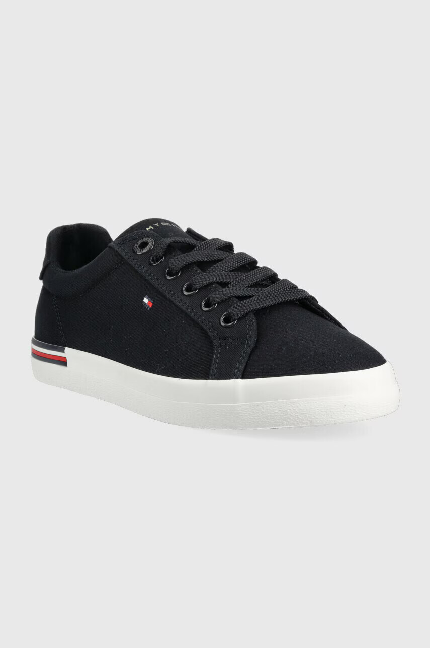 Tommy Hilfiger Ниски кецове ESSENTIAL STRIPES SNEAKER в тъмносиньо FW0FW06954 - Pepit.bg
