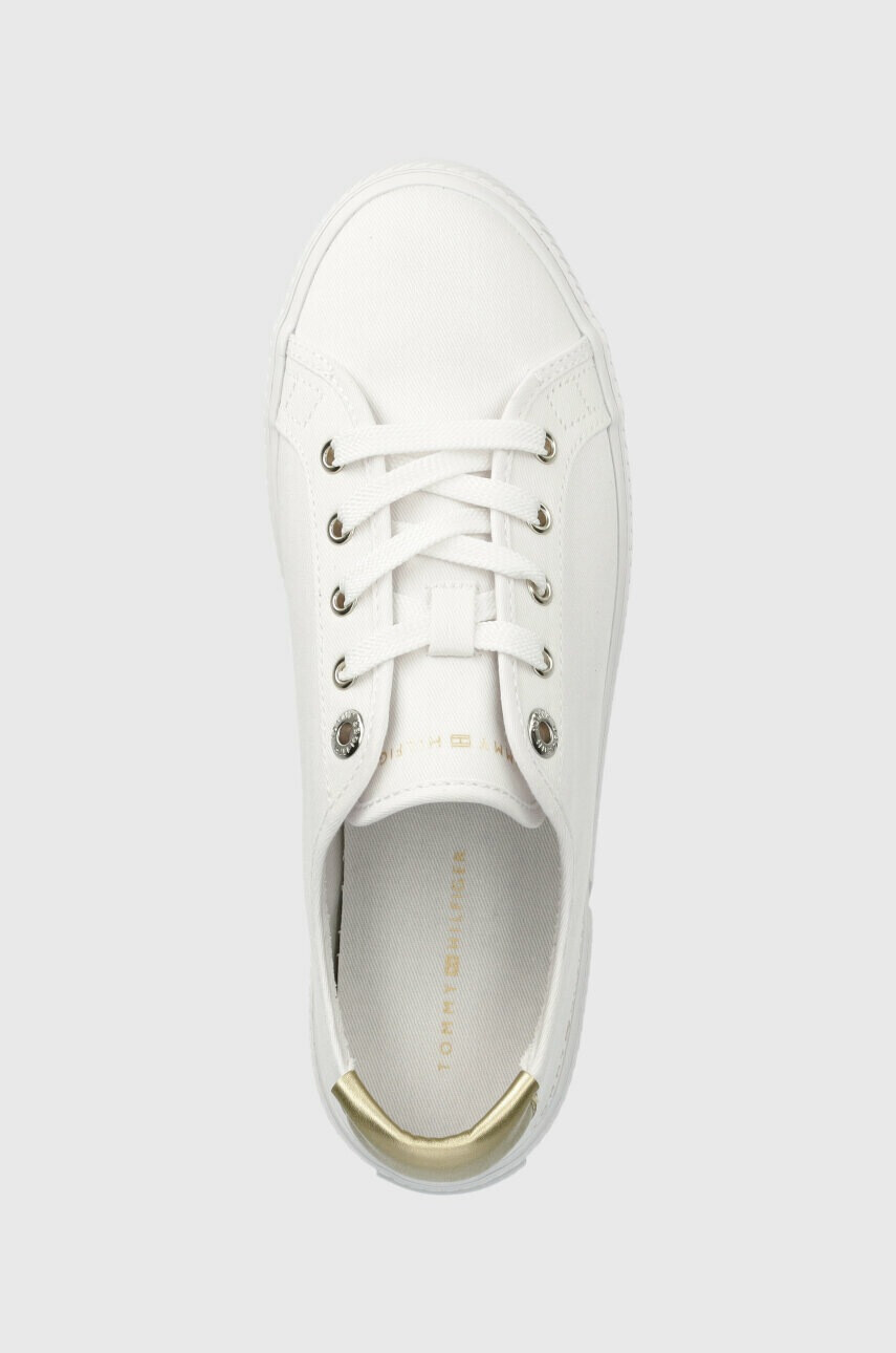 Tommy Hilfiger Ниски кецове LACE UP VULC SNEAKER в бяло FW0FW06957 - Pepit.bg
