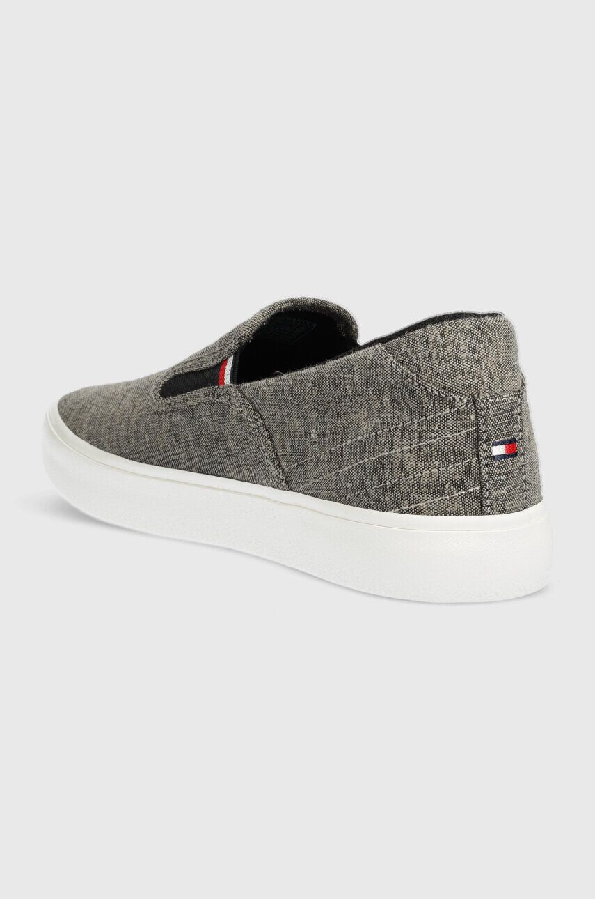 Tommy Hilfiger Ниски кецове TH HI VULC CORE LOW SLIP ON в кафяво - Pepit.bg