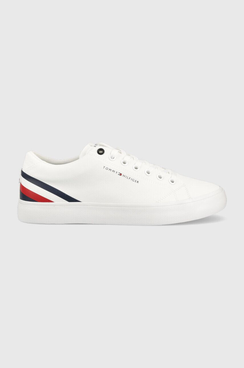 Tommy Hilfiger Ниски кецове TH HI VULC CORE LOW STRIPES в зелено FM0FM04735 - Pepit.bg