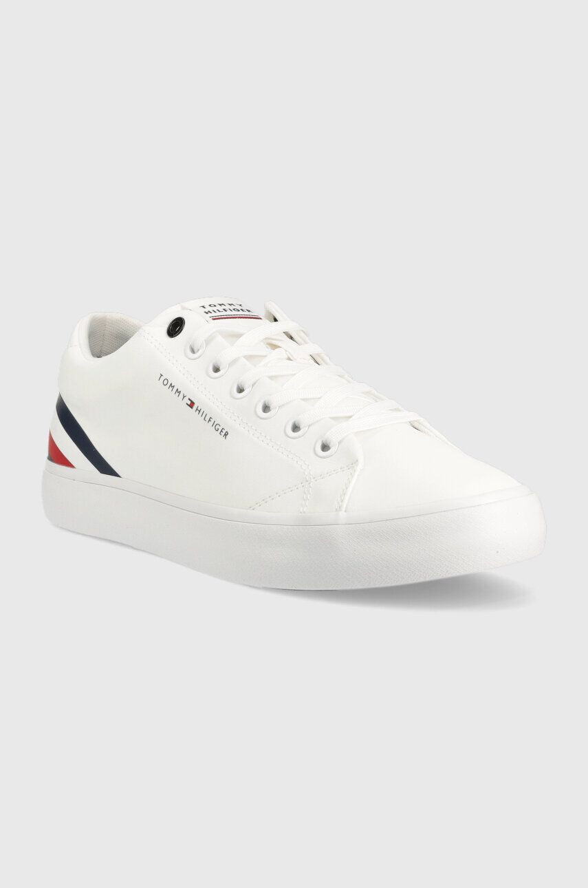 Tommy Hilfiger Ниски кецове TH HI VULC CORE LOW STRIPES в зелено FM0FM04735 - Pepit.bg