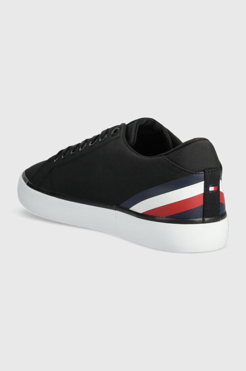 Tommy Hilfiger Ниски кецове TH HI VULC CORE LOW STRIPES в черно FM0FM04735 - Pepit.bg