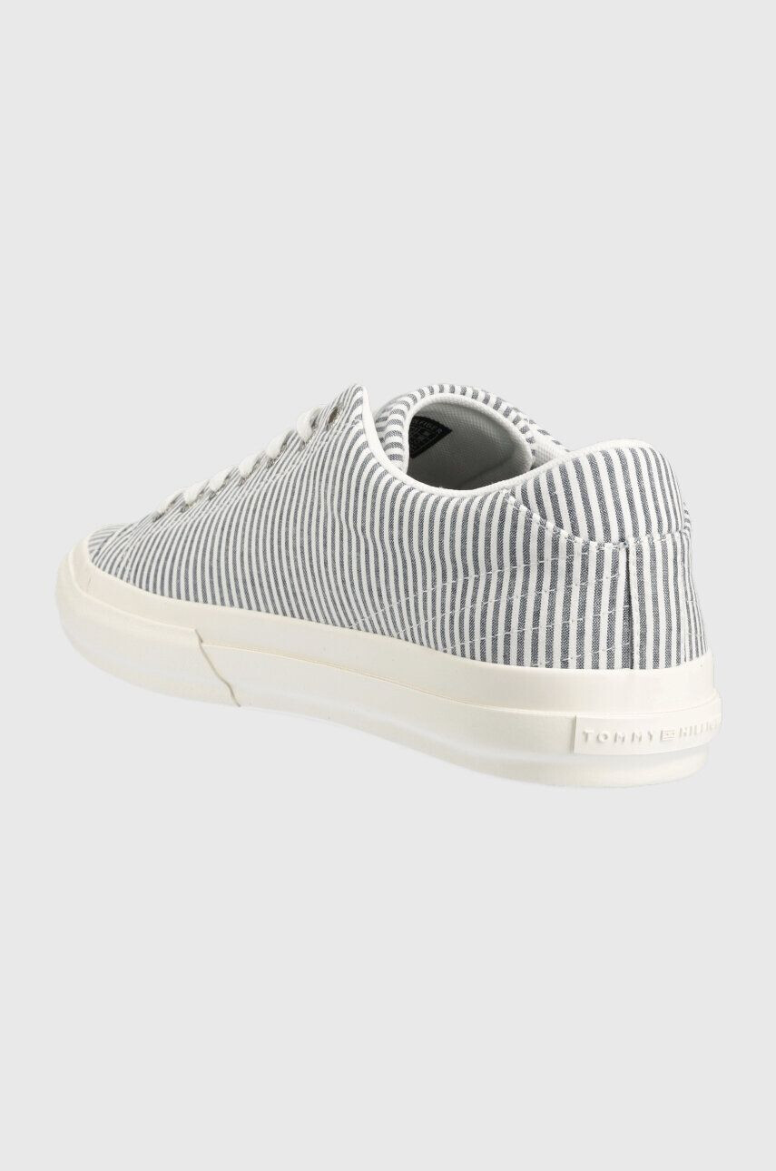 Tommy Hilfiger Ниски кецове TH HI VULC STREET LOW SEERSUCKER в синьо FM0FM04540 - Pepit.bg