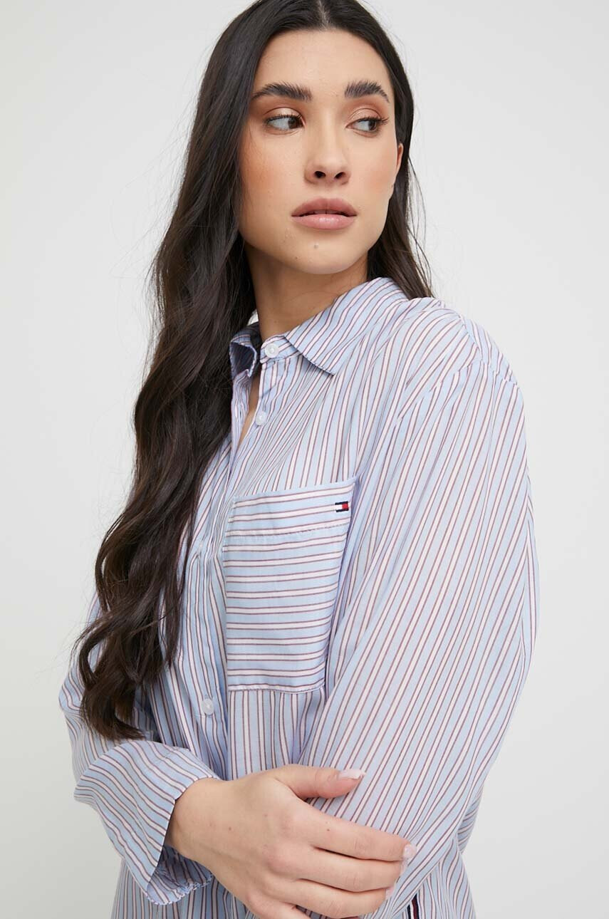 Tommy Hilfiger Нощница дамска в лилаво - Pepit.bg