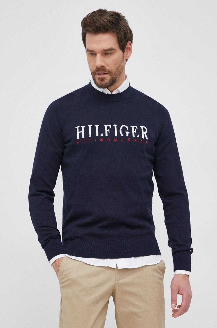 Tommy Hilfiger Памучен пуловер - Pepit.bg
