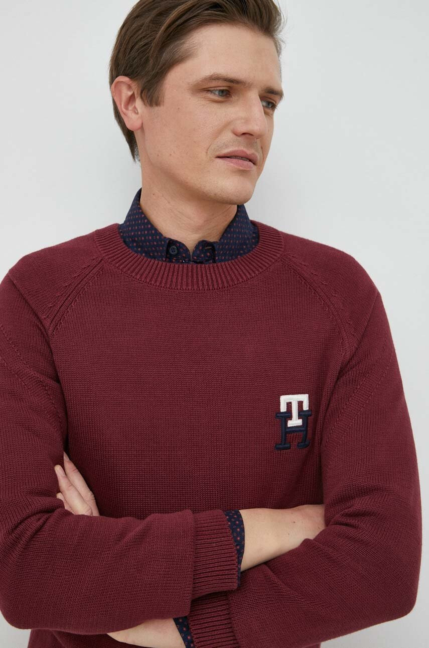Tommy Hilfiger Памучен пуловер - Pepit.bg