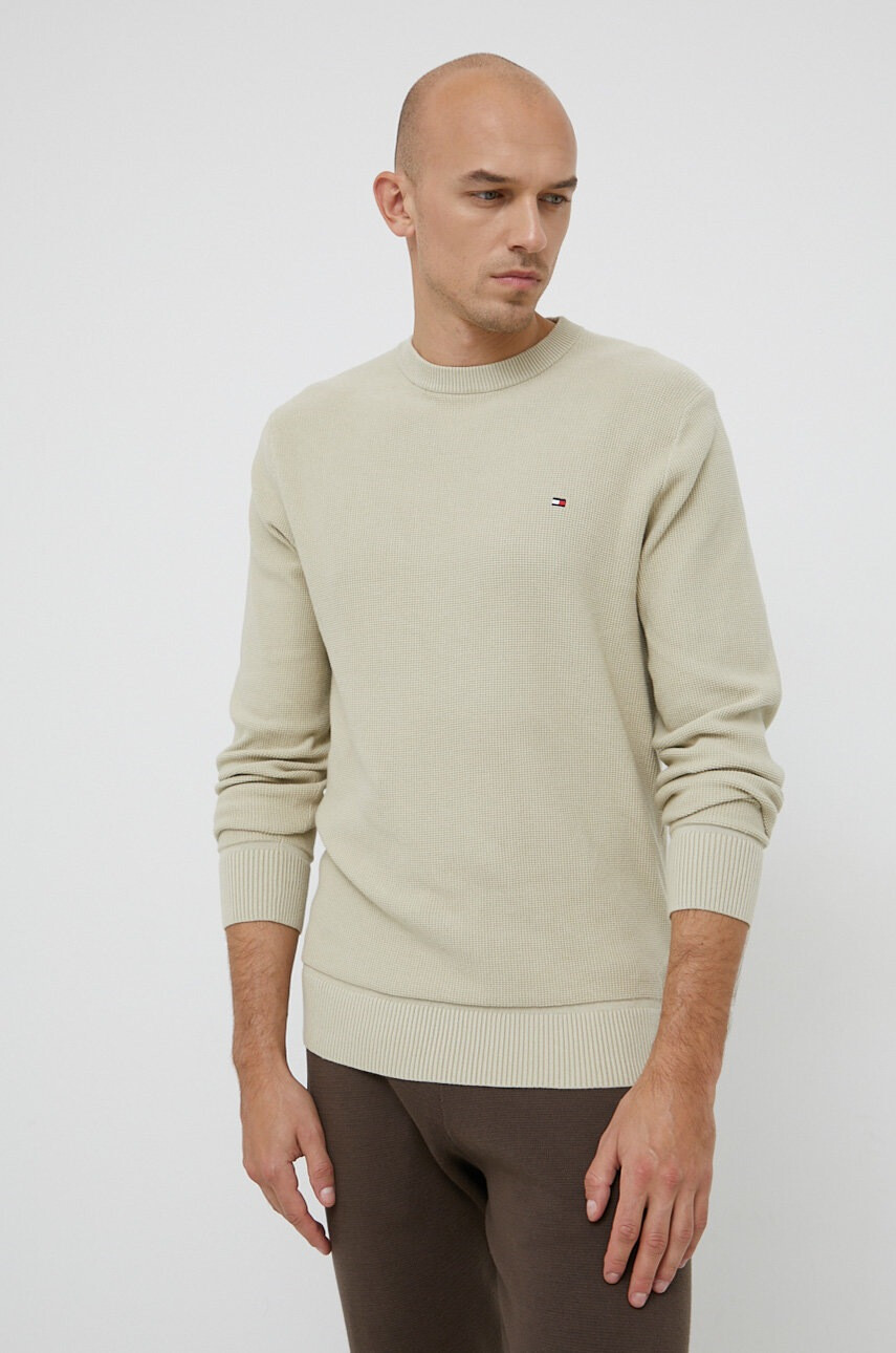 Tommy Hilfiger Памучен пуловер - Pepit.bg