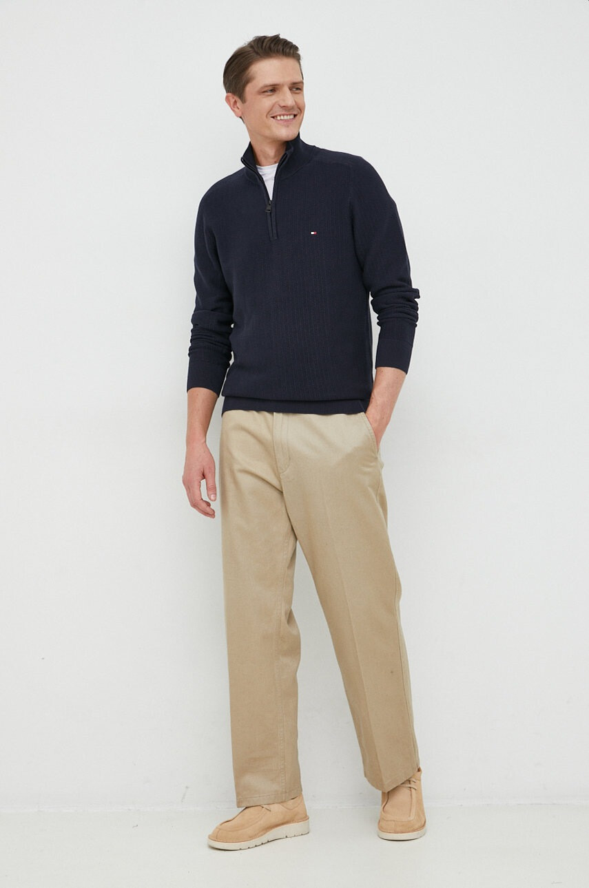 Tommy Hilfiger Памучен пуловер - Pepit.bg