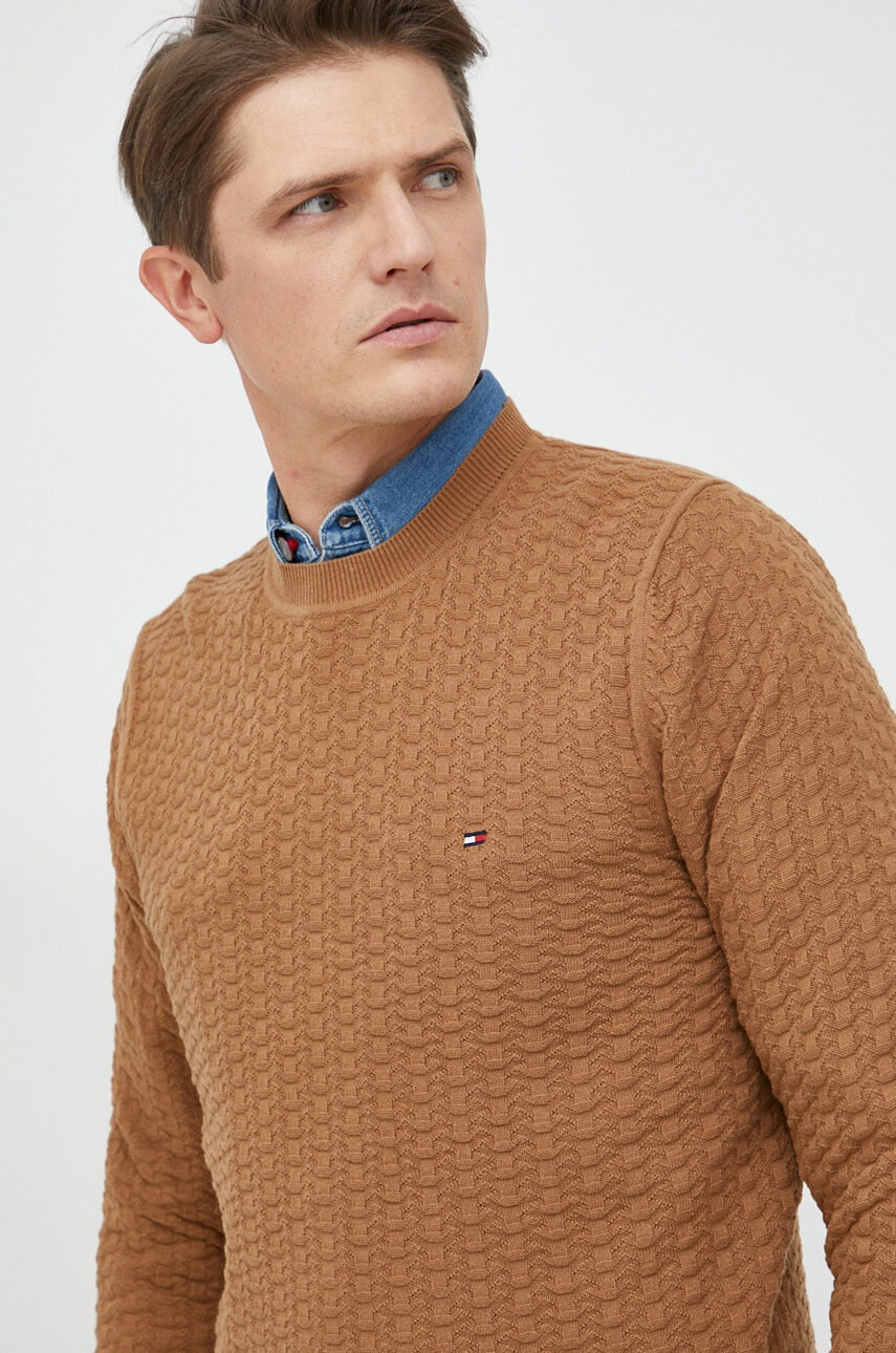 Tommy Hilfiger Памучен пуловер - Pepit.bg
