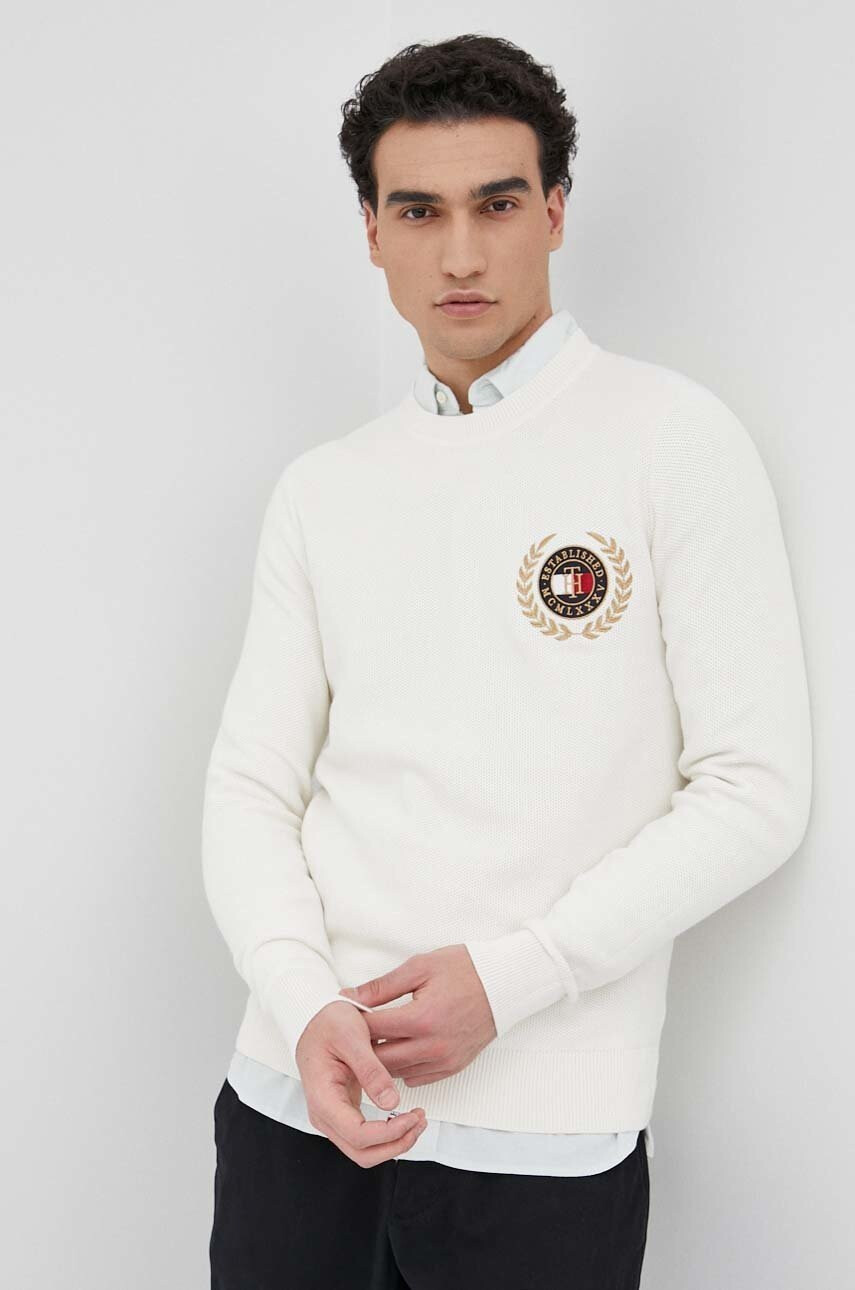 Tommy Hilfiger Памучен пуловер Icon - Pepit.bg