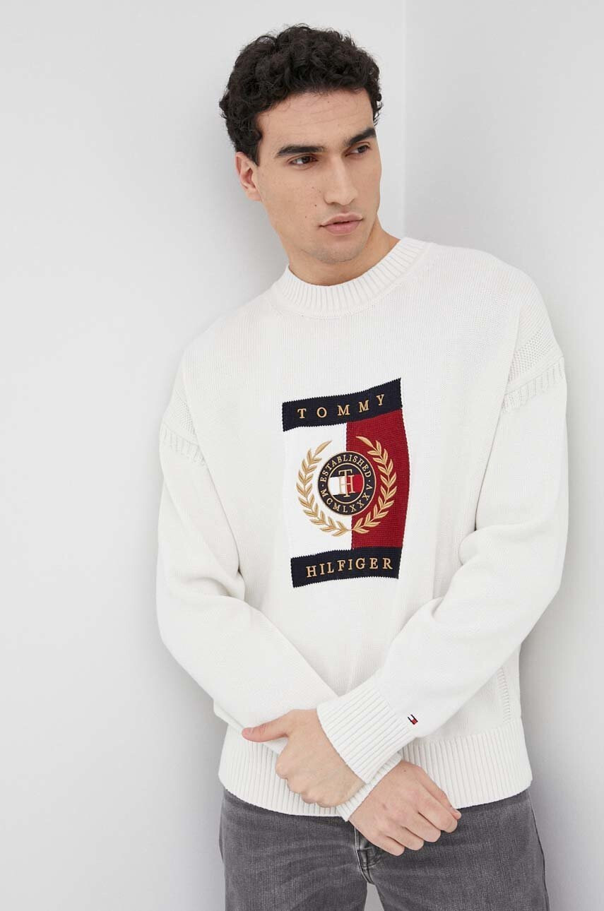 Tommy Hilfiger Памучен пуловер Icon - Pepit.bg