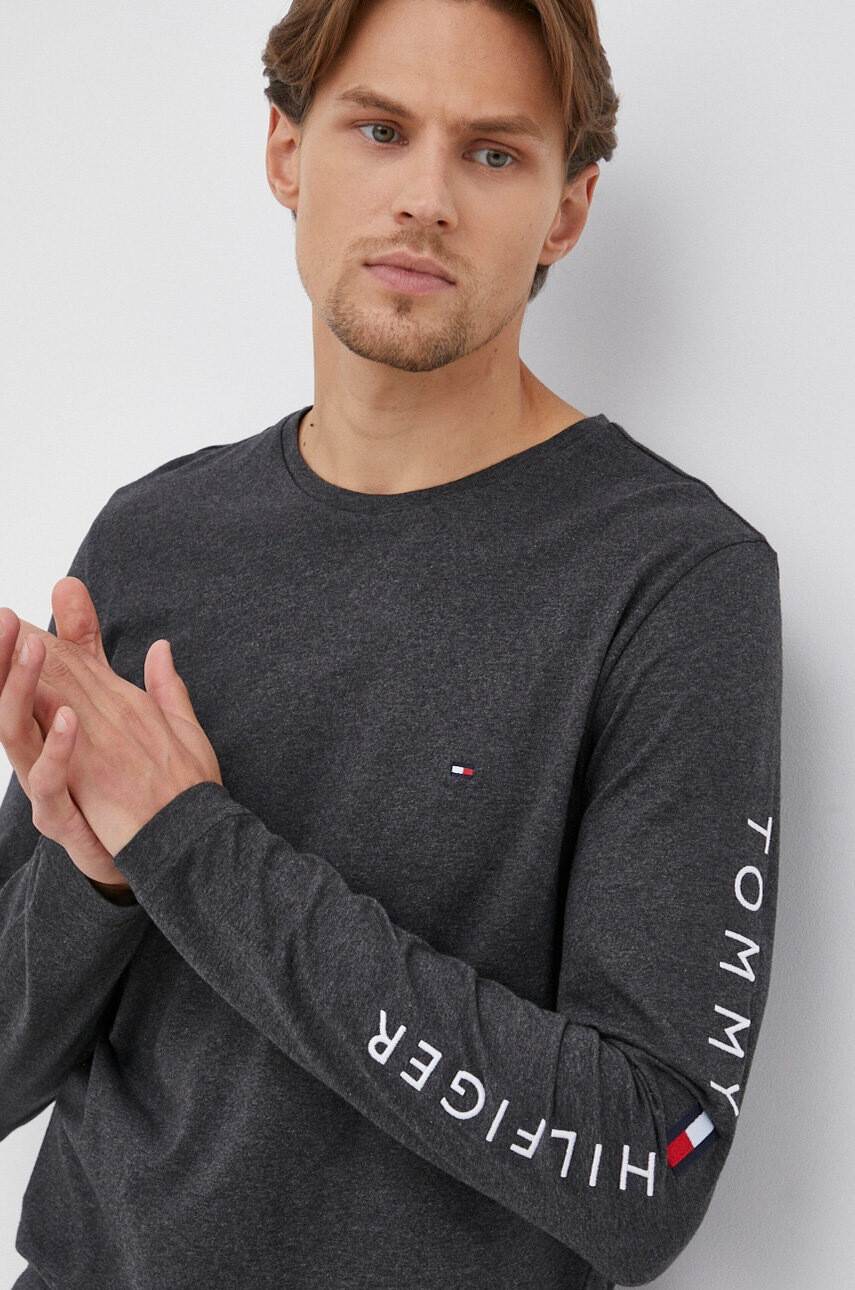 Tommy Hilfiger Памучна блуза с дълги ръкави - Pepit.bg