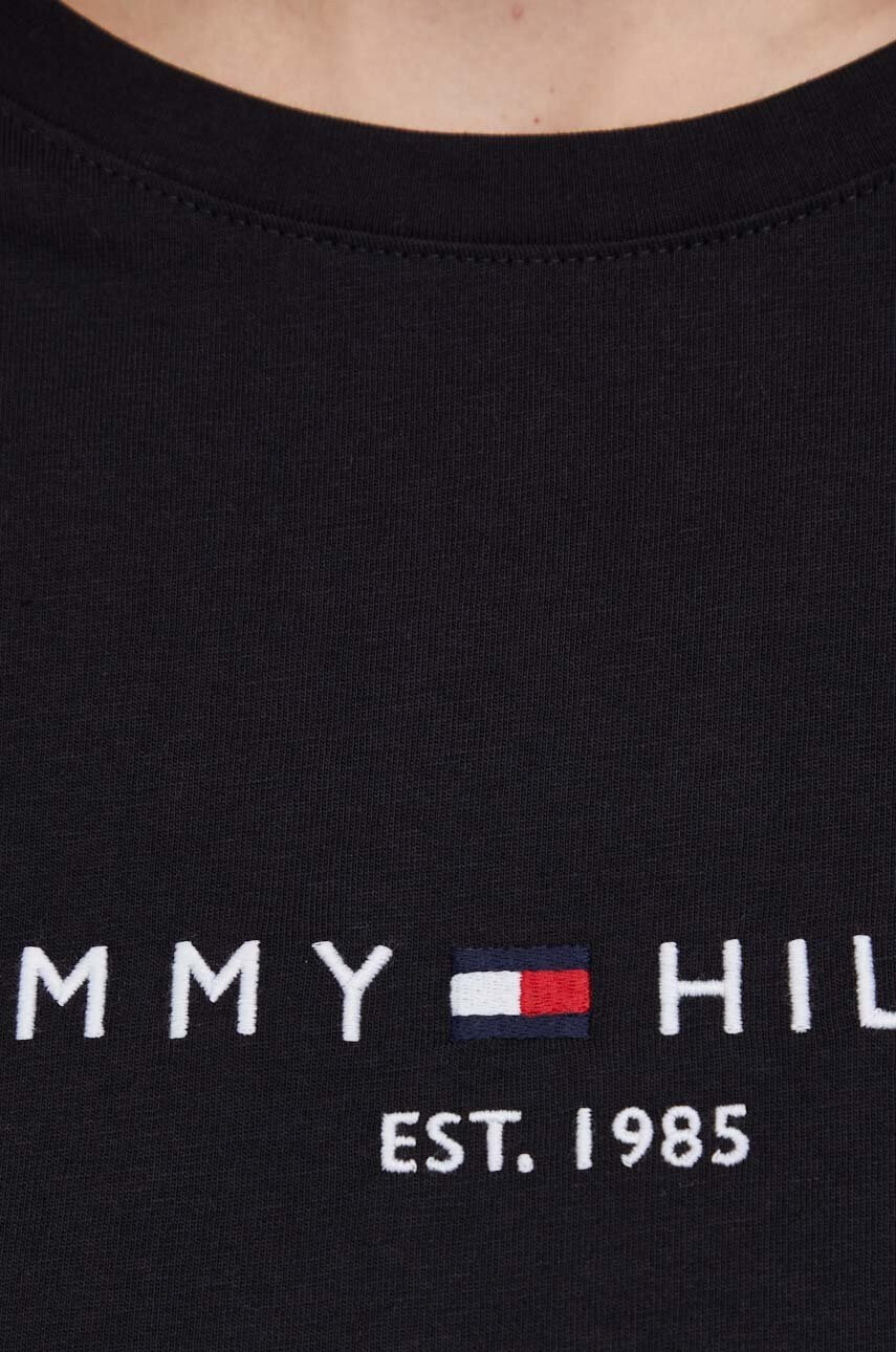 Tommy Hilfiger Памучна блуза с дълги ръкави - Pepit.bg