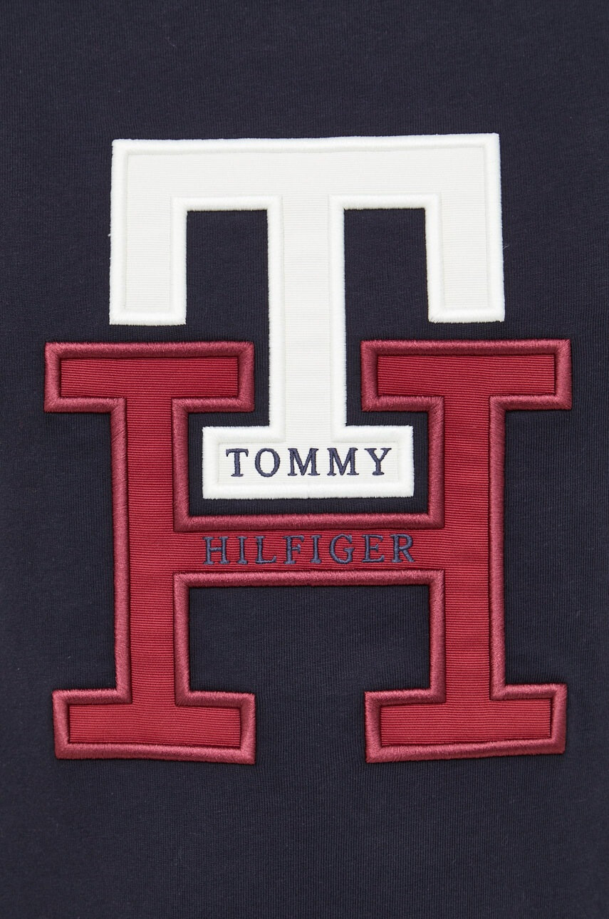 Tommy Hilfiger Памучна блуза с дълги ръкави - Pepit.bg