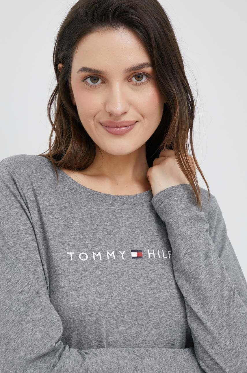 Tommy Hilfiger Памучна блуза с дълги ръкави - Pepit.bg
