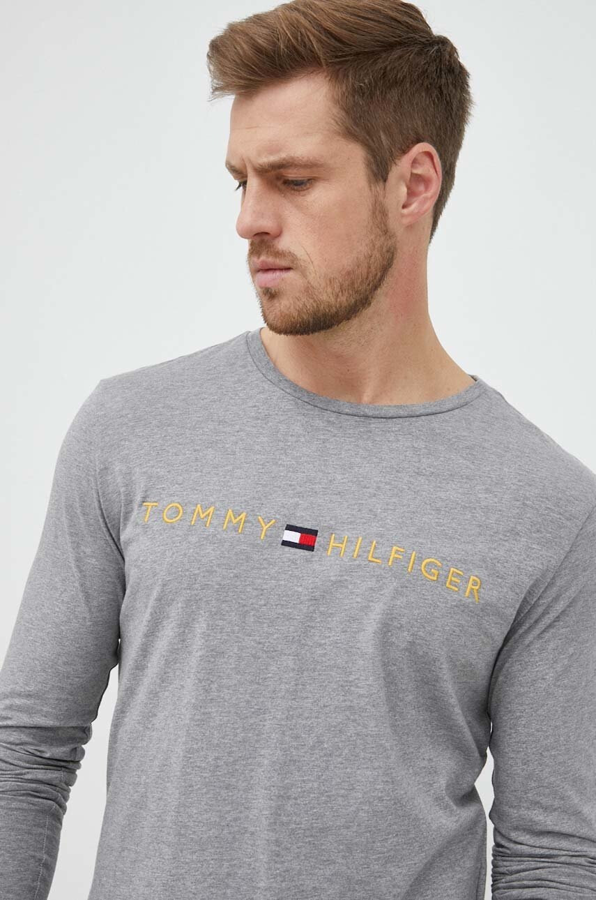 Tommy Hilfiger Памучна блуза с дълги ръкави - Pepit.bg
