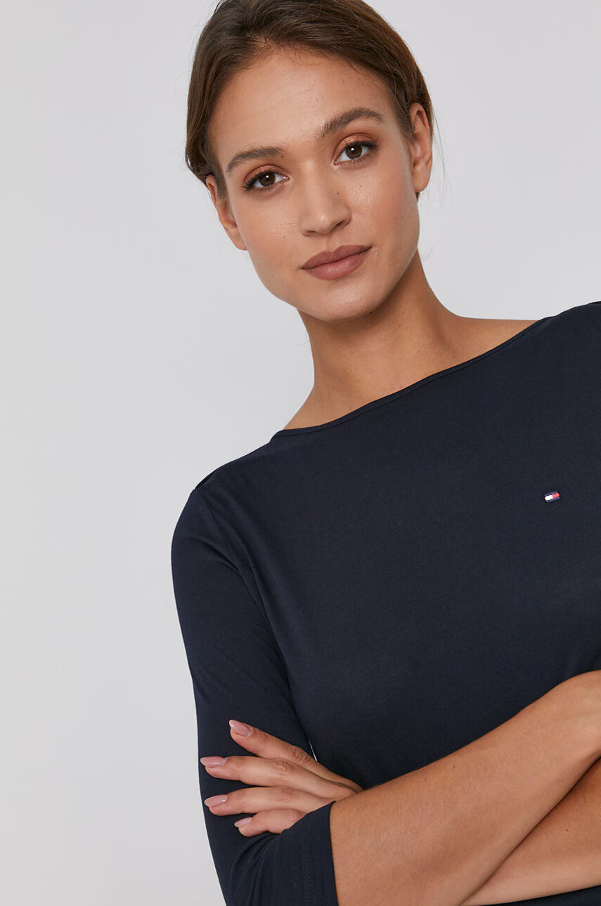 Tommy Hilfiger Памучна блуза с дълги ръкави - Pepit.bg