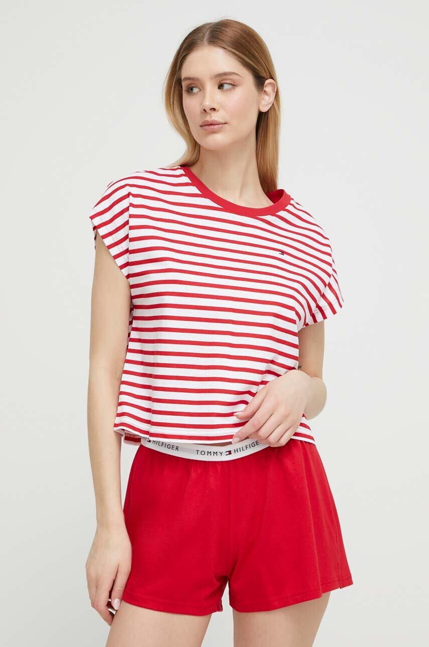 Tommy Hilfiger Памучна пижама - Pepit.bg