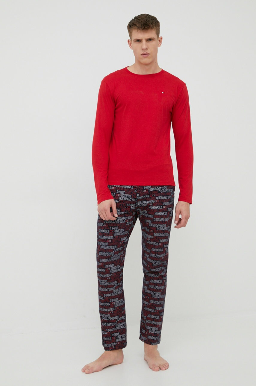 Tommy Hilfiger Памучна пижама - Pepit.bg