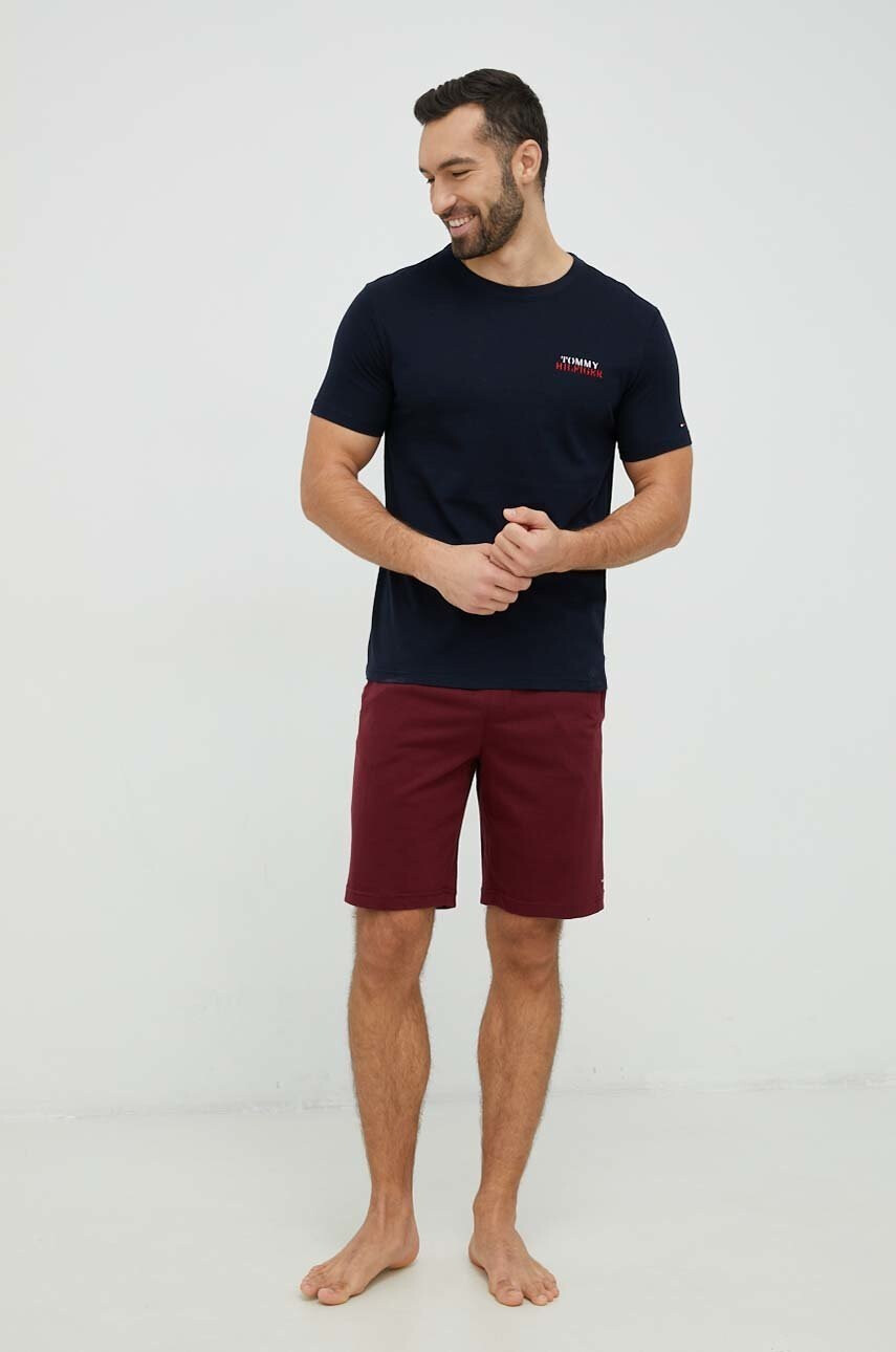 Tommy Hilfiger Памучна пижама - Pepit.bg