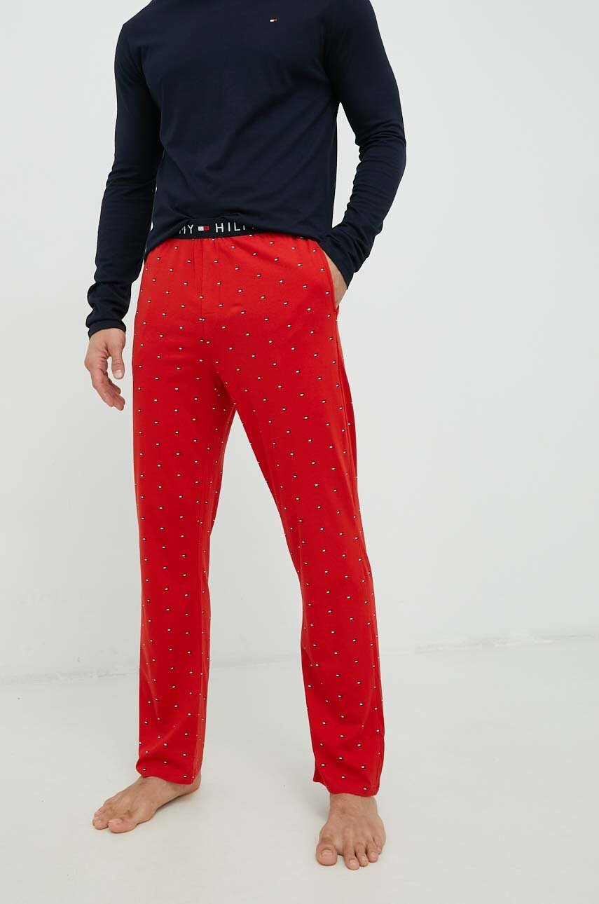 Tommy Hilfiger Памучна пижама - Pepit.bg