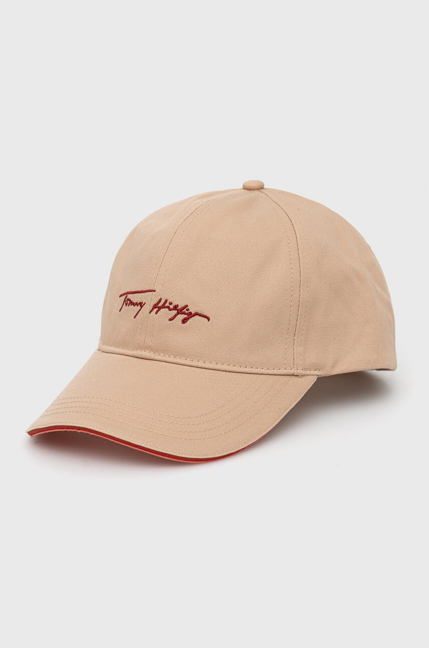 Tommy Hilfiger Памучна шапка Iconic - Pepit.bg