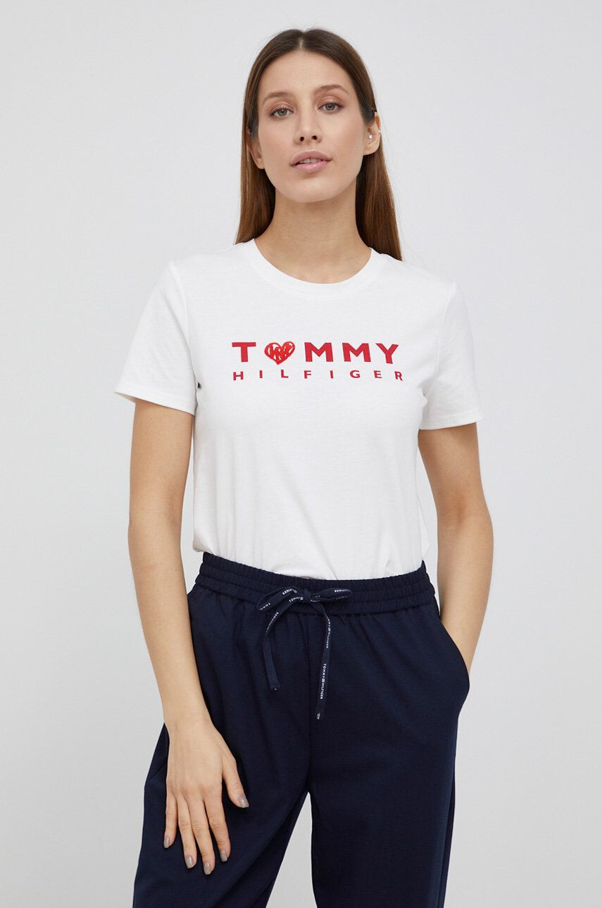 Tommy Hilfiger Памучна тениска - Pepit.bg