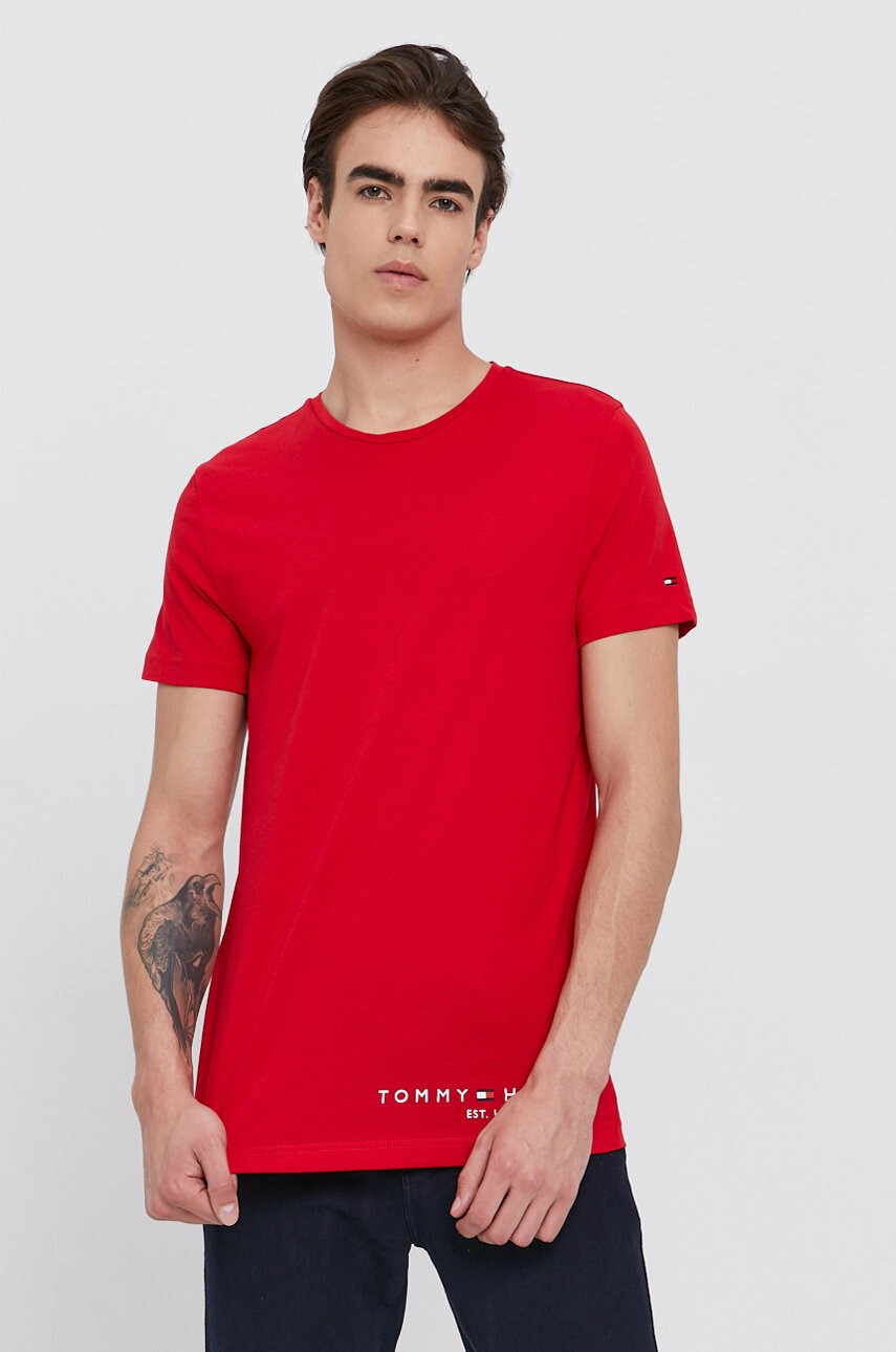 Tommy Hilfiger Памучна тениска - Pepit.bg