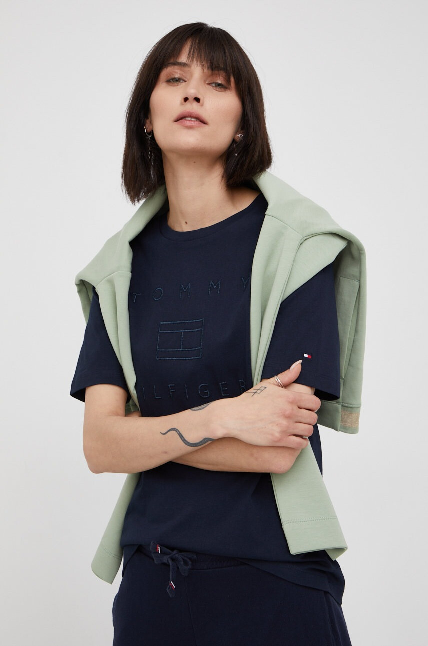 Tommy Hilfiger Памучна тениска - Pepit.bg