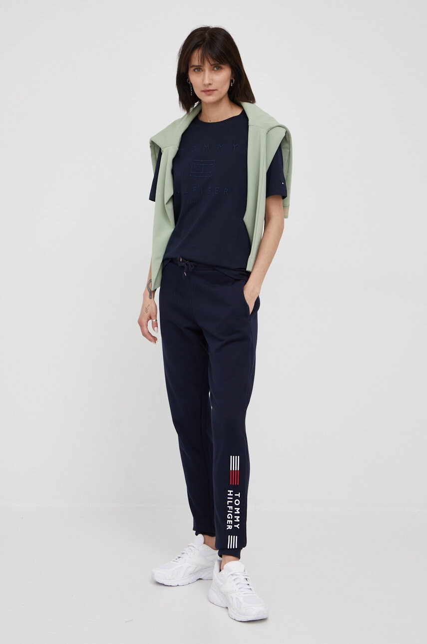 Tommy Hilfiger Памучна тениска - Pepit.bg