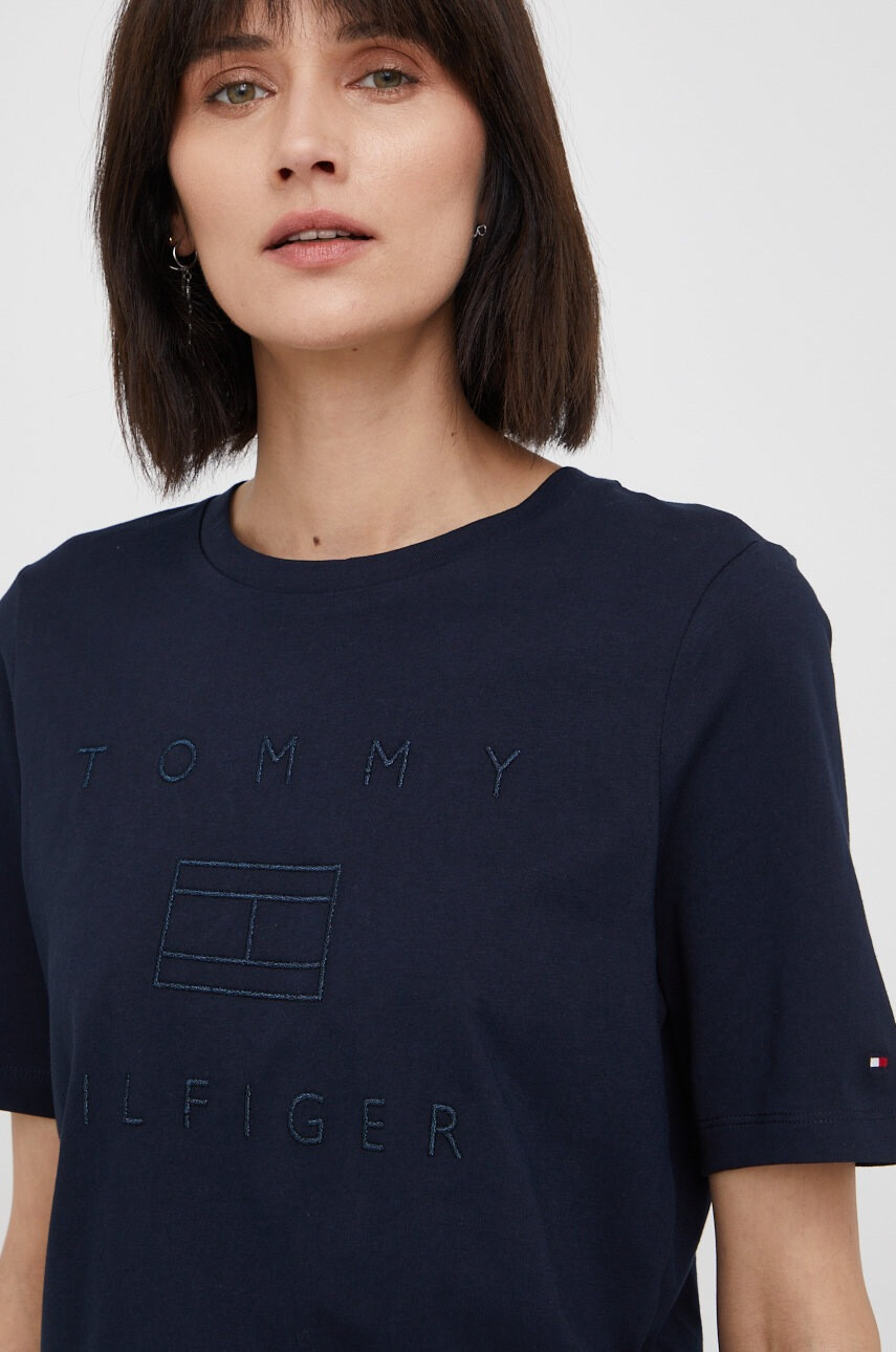 Tommy Hilfiger Памучна тениска - Pepit.bg