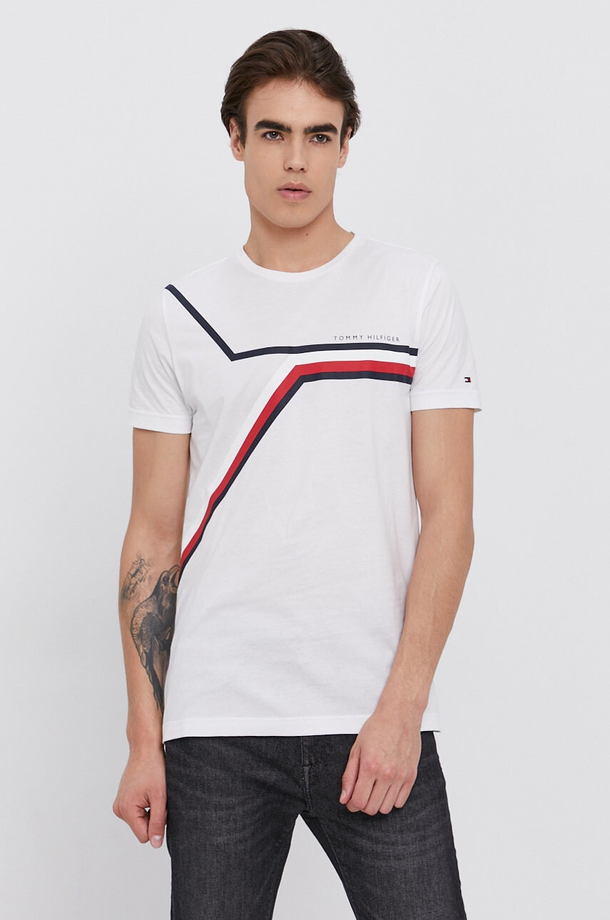 Tommy Hilfiger Памучна тениска - Pepit.bg