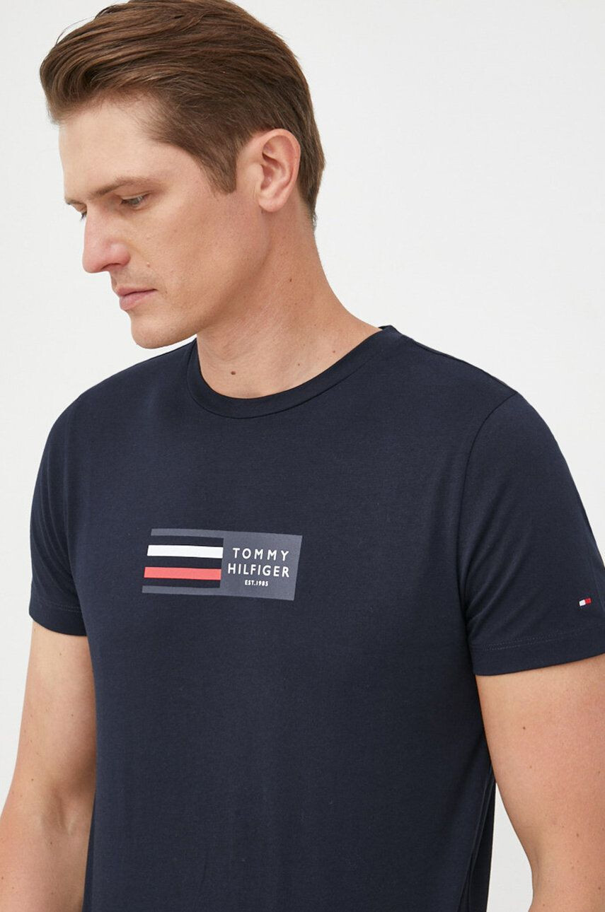 Tommy Hilfiger Памучна тениска - Pepit.bg