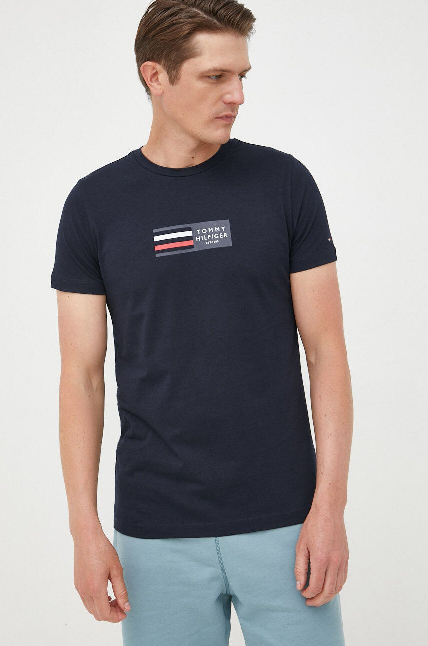 Tommy Hilfiger Памучна тениска - Pepit.bg