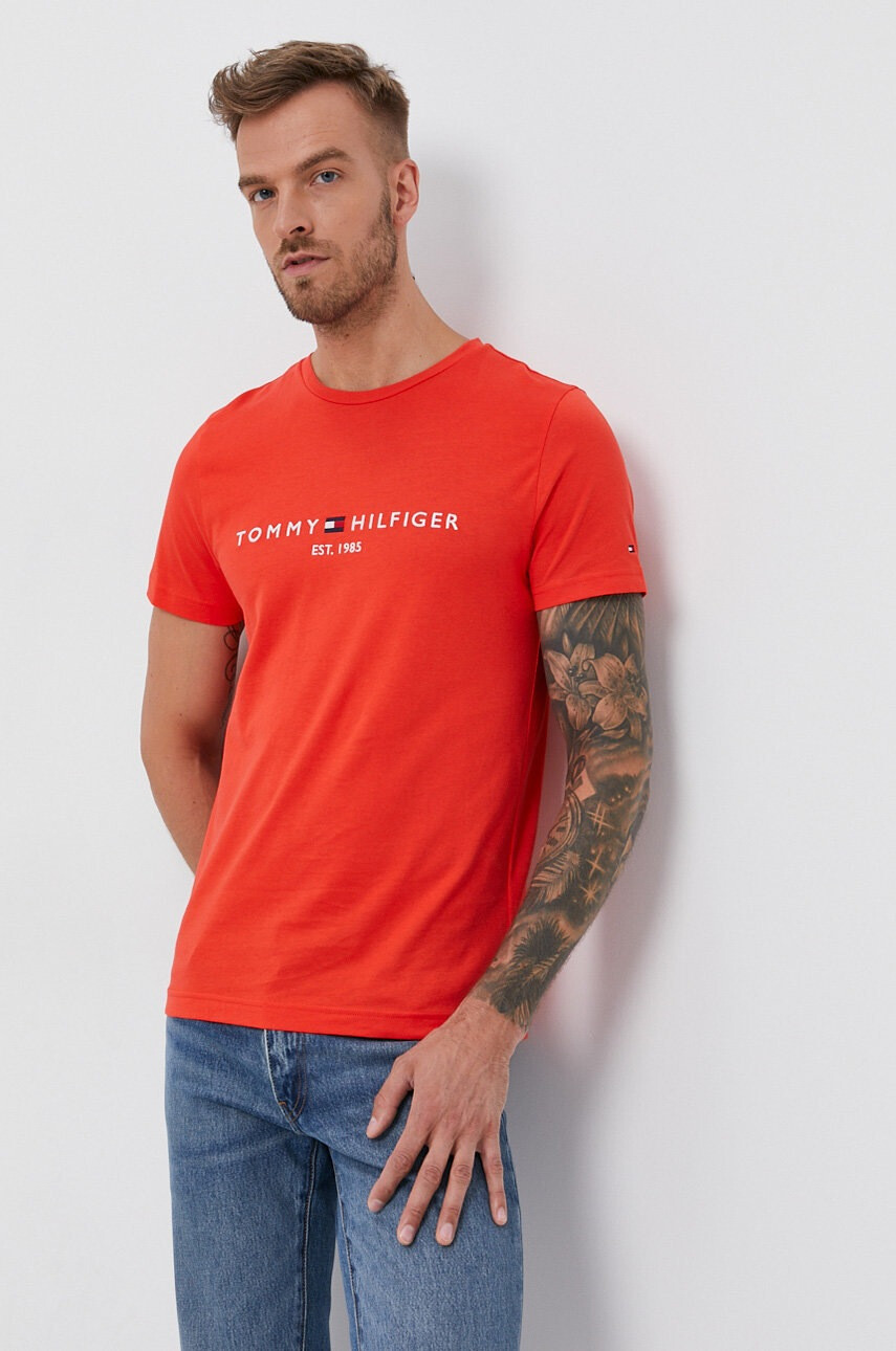 Tommy Hilfiger Памучна тениска - Pepit.bg