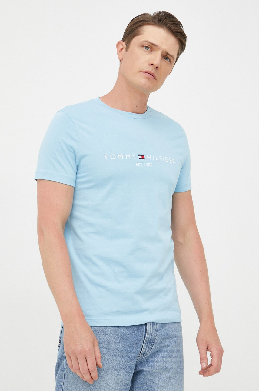 Tommy Hilfiger Памучна тениска - Pepit.bg